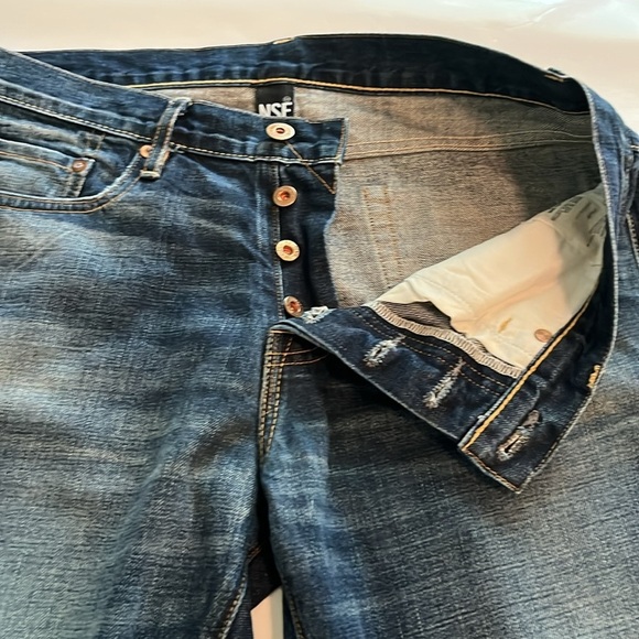NSF Straight Leg Mens Selvedge Denim Size 32 - Picture 16 of 16